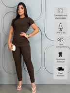 Conjunto Canelado Blusa Fenda Lateral + Calça com Bolso
Conjunto Canelado Blusa Fenda Lateral
Conjunto Canelado Blusa + Calça com Bolso
Conjunto Canelado