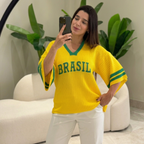 Blusa Tricot Brasil