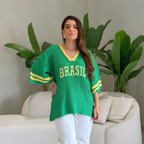 Blusa Tricot Brasil