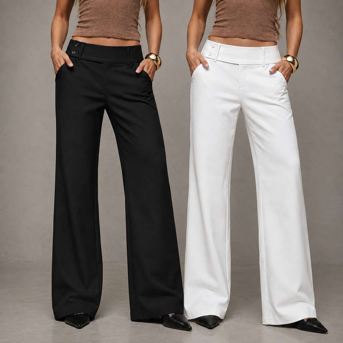 Calça Monclair em Alfaiataria (Compre 1 Leve 2)
Calça Monclair em Alfaiataria
Calça Monclair (Compre 1 Leve 2)
Calça Monclair