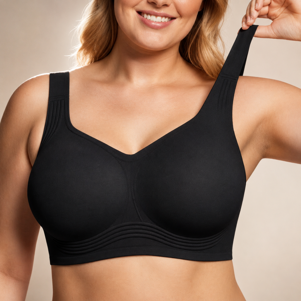 Kit 3 Sutiãs Luna Comfort™ - Sutiã com Efeito Invisível e Zero Marcas