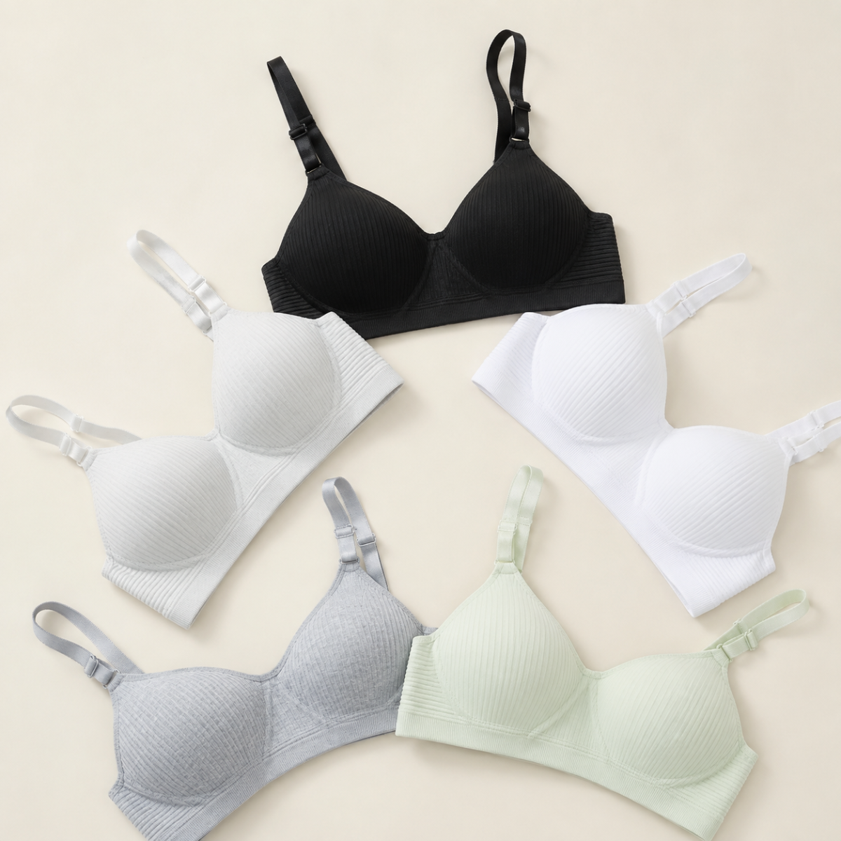 Sutiãs Comfort Belt
Sutiã Comfort Belt® - Kit 5 peças
Mega Kit 5 Sutiãs Comfort Belt® Originais - 100% Algodão
Mega Kit 5 Sutiãs Comfort Belt
Mega Kit 5 Sutiãs