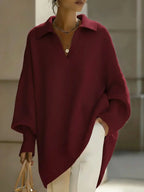 Poncho Genebra™ em Tricô Premium