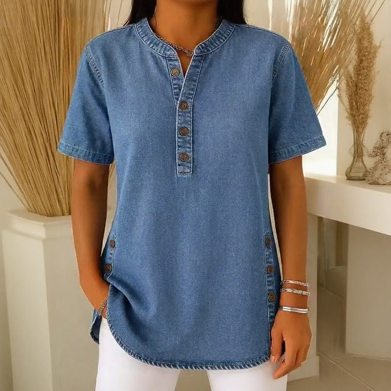 Blusa Jeans Calenny™ Com Acabamento Estonado e Caimento
Blusa Jeans Calenny™ Com Acabamento Estonado
Blusa Jeans Calenny™ Com Acabamento
Blusa Jeans Calenny
Blusa Jeans