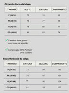 Conjunto Canelado Blusa Fenda Lateral + Calça com Bolso
Conjunto Canelado Blusa Fenda Lateral
Conjunto Canelado Blusa + Calça com Bolso
Conjunto Canelado