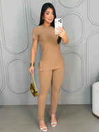 Conjunto Canelado Blusa Fenda Lateral + Calça com Bolso
Conjunto Canelado Blusa Fenda Lateral
Conjunto Canelado Blusa + Calça com Bolso
Conjunto Canelado