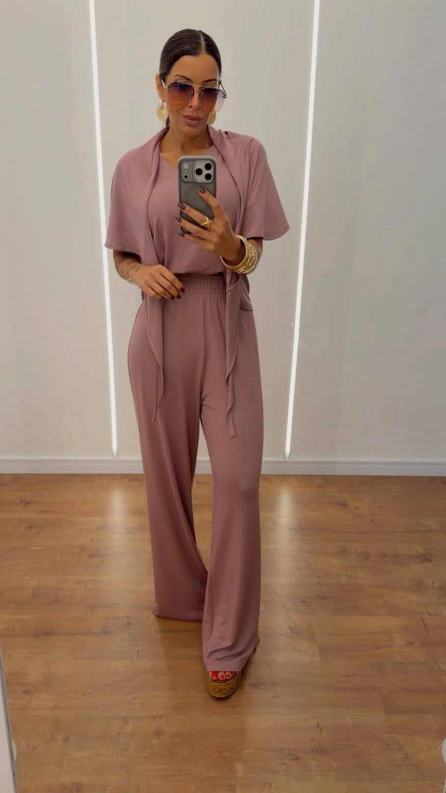 Conjunto Feminino Damaris em Vicenza Premium